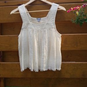 aerie Flowy Boho Swing Tank